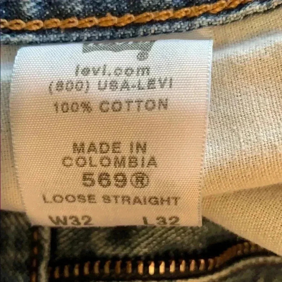 Levi’s 569 Loose Straight Jean shorts - Picture 5 of 5